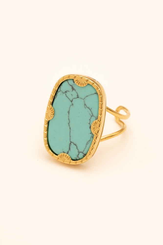 Bague Bohème Rectangulaire