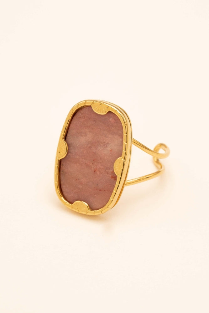 Bague Bohème Rectangulaire