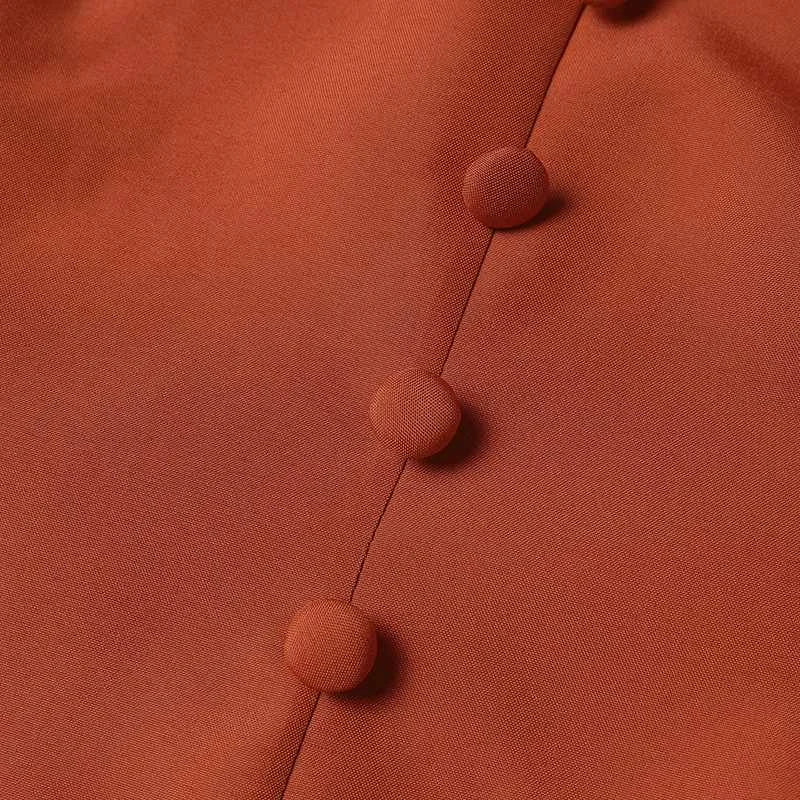 Robe casual élégante femme col V – Robe fluide manches papillon | BOHERA