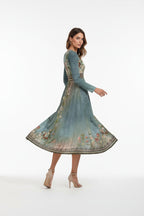 Robe casual élégante femme – Robe fluide mi-longue A-line | BOHERA