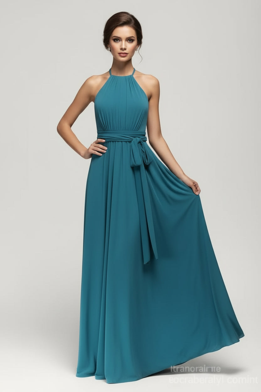 Robe longue bohème femme – Robe fluide multi-positions col V | BOHERA