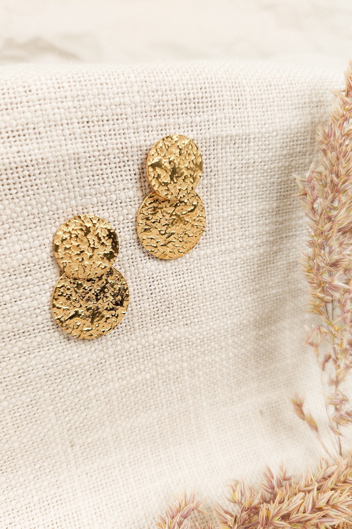 Boucles d'oreilles Bohème Dorée